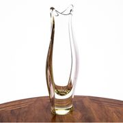 Vase jaune, conçu par Miloslav Klinger, Tchécoslovaquie, années 1960