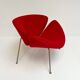Reupholstered Orange Slice armchair by Pierre Paulin for Artifort, 1960s