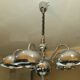 Chrome chandelier by gioffredo reggiani, 1970s