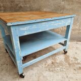 Old work table side table display table kitchen island