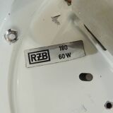 Vintage RZB ceiling light with bubble glass from the 1970s – Industrial wall light