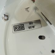 Vintage RZB ceiling light with bubble glass from the 1970s – Industrial wall light