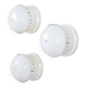 3 designer ceiling lights by Gianemilio, Piero & Anna Monti for Kartell