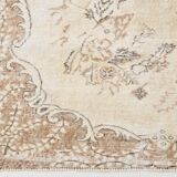 6x9 Persian Vintage Carpet, Authentic Anatolian Turkish Rug, 174x271 Cm