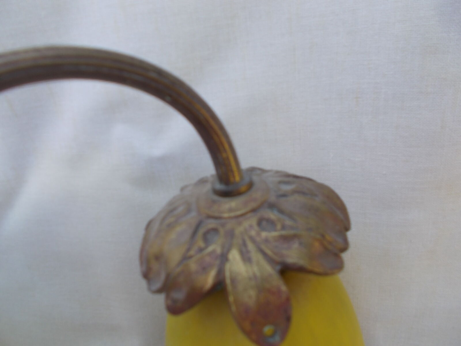 Art Deco chandelier in glass paste