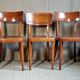 5 Horgen-Glaris bistro chairs from the 60s