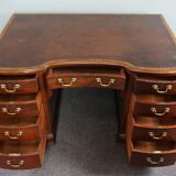 Old English mahogany desk 1890