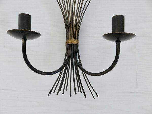 Série de 3 appliques '' épi'' marque Massive années 80