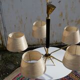 Vintage brass chandelier