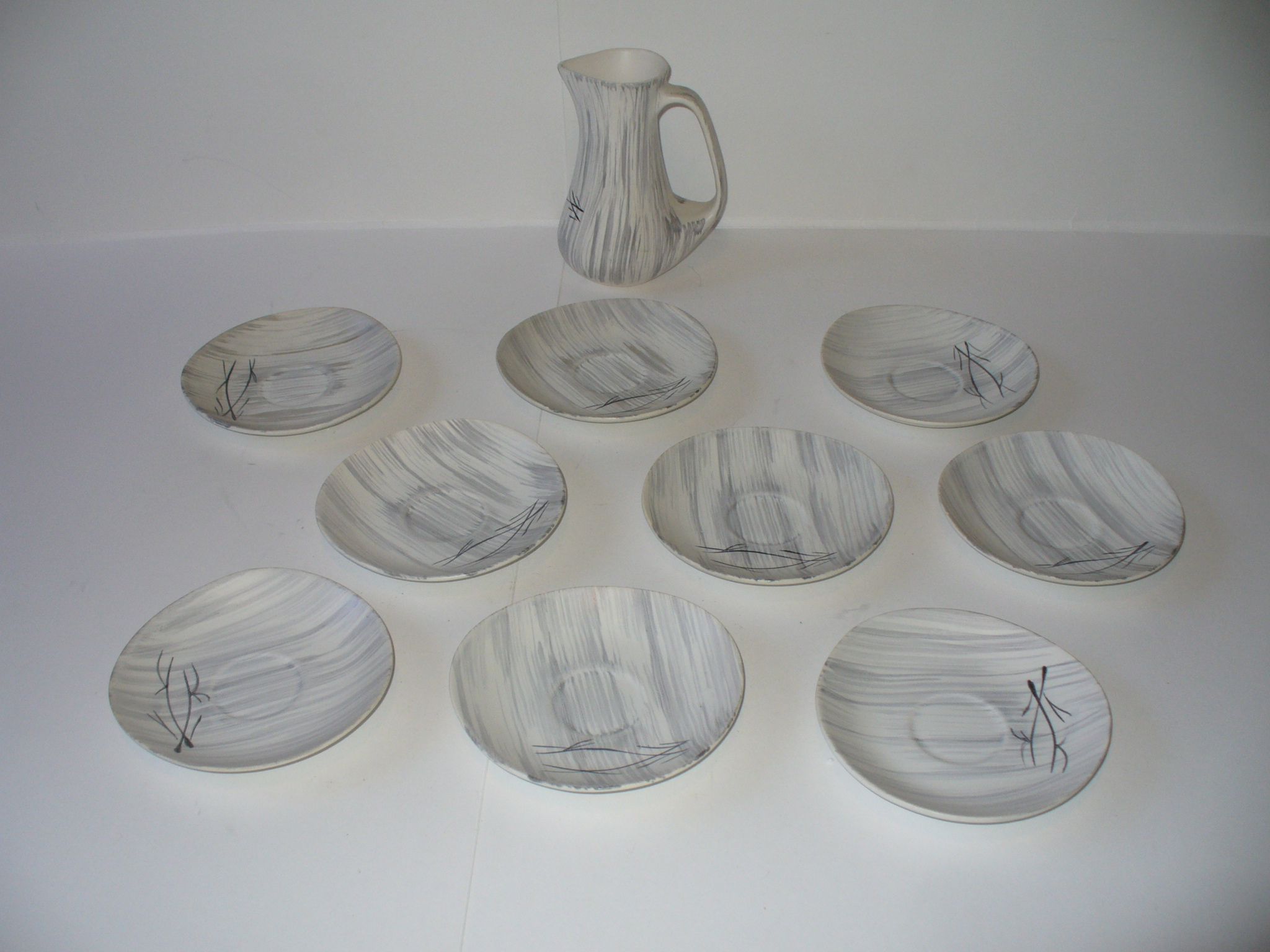 Niderviller coffee service 9 pieces from the 50s