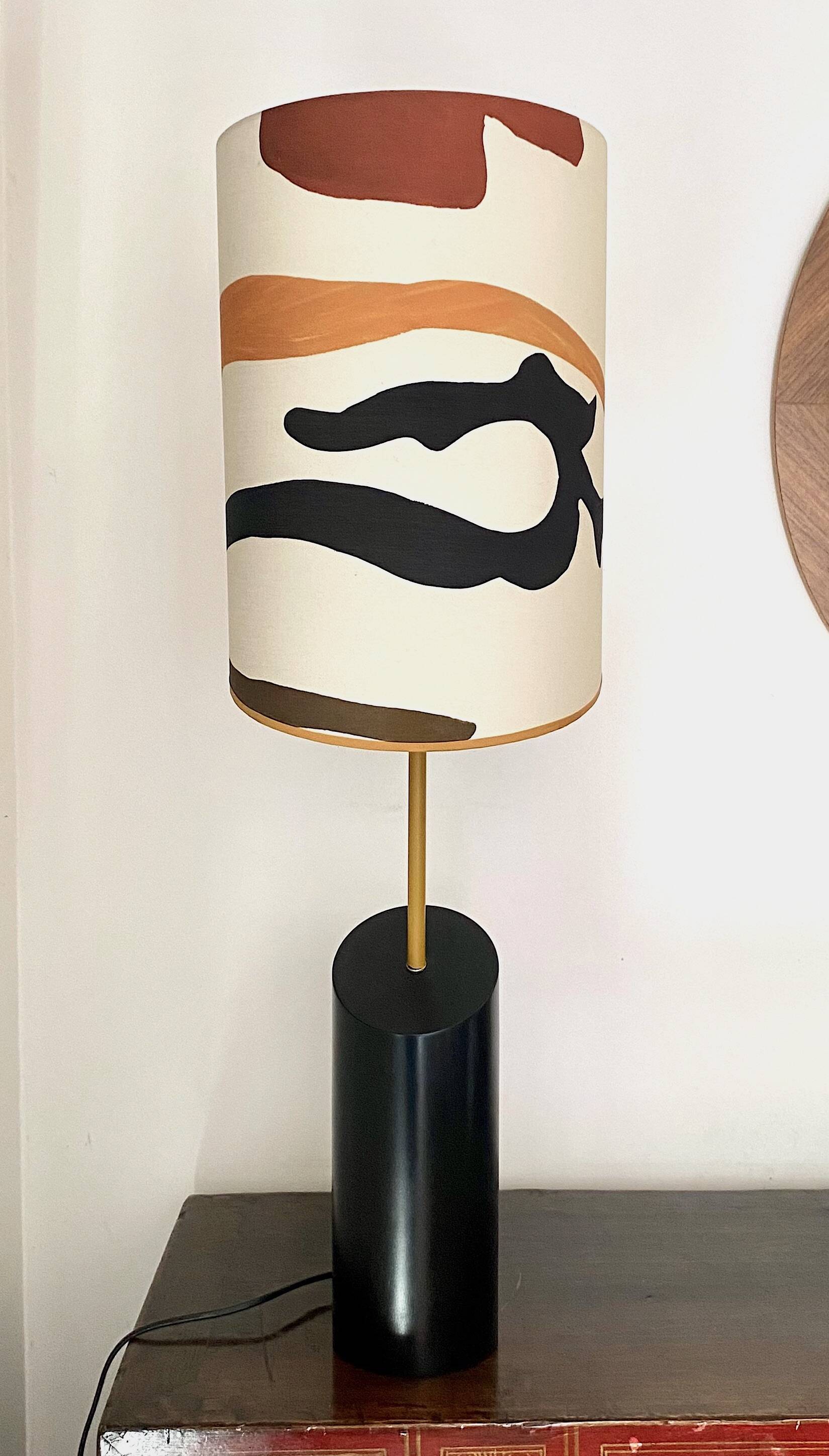 Large designer lamp 1980 – h:80cm