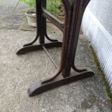 Antique bistro table
