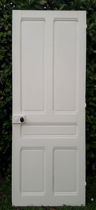 Porte de communication 82,7x218,4cm ancienne moulurée