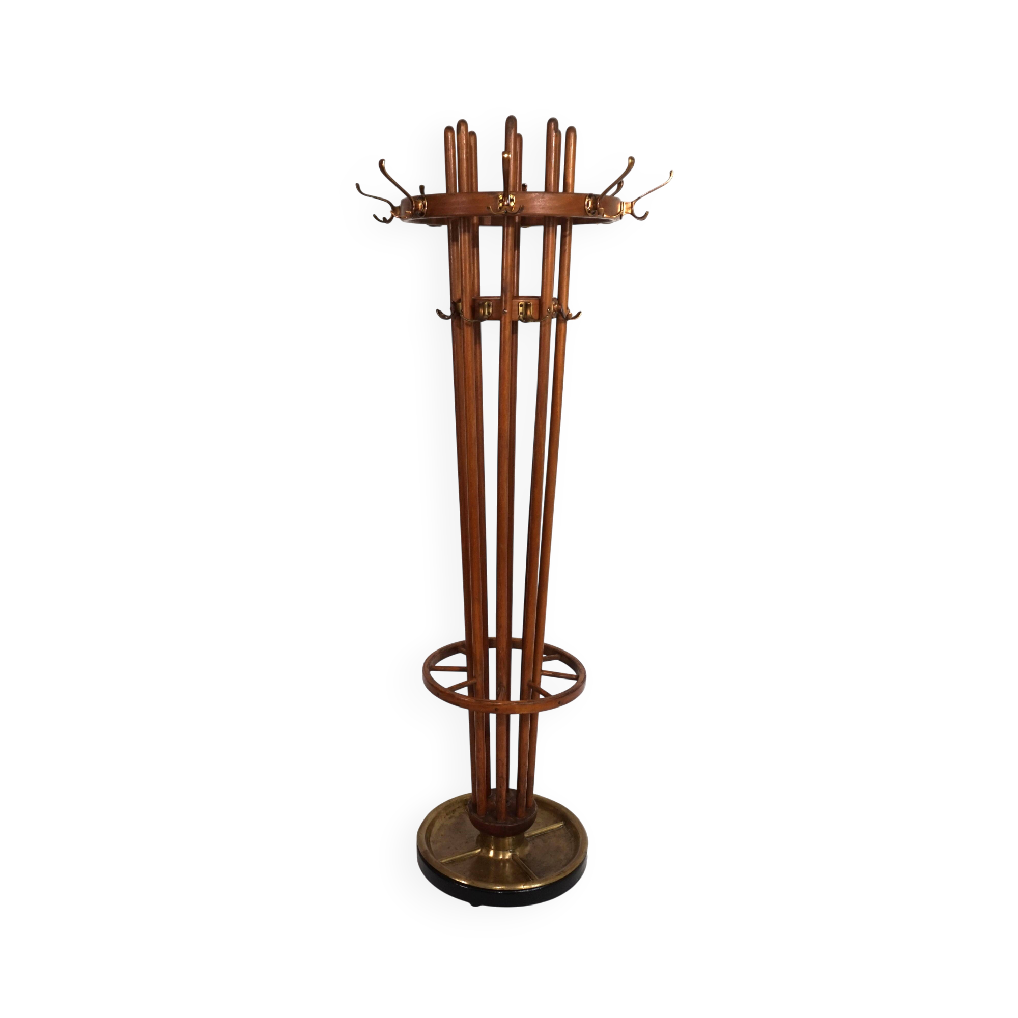 Art Deco rotating coat rack, 1930