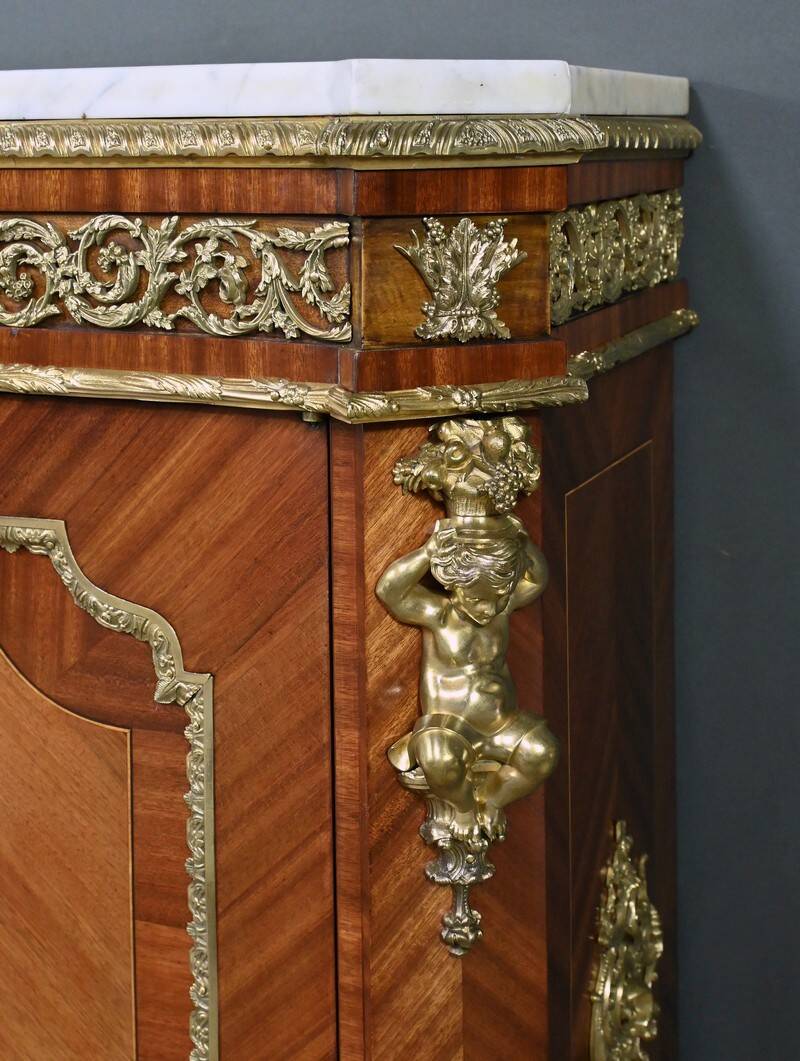 Mahogany sideboard, Napoleon III period – 2nd part of the 19th century
