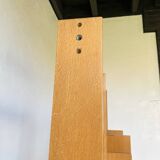 Bookcase on solid beech legs from the 80s