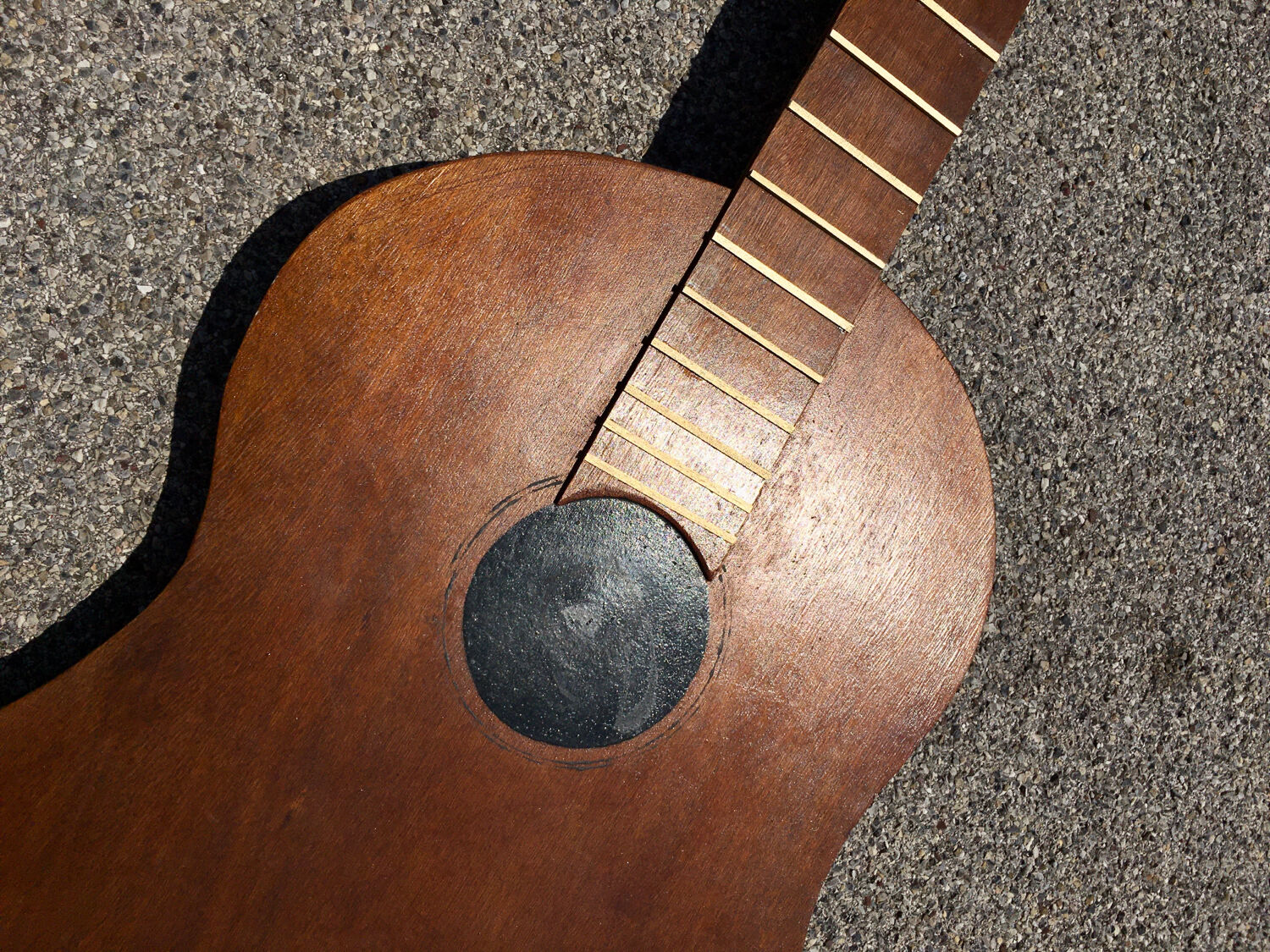 Decoration guitar