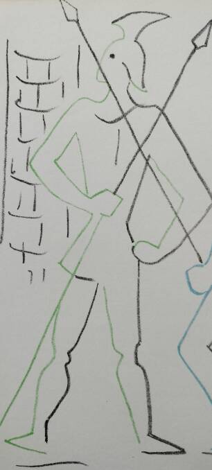 Jean Cocteau – Rare set of 3 lithographs – 1957 – Limited edition