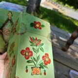 Hand-painted nesting boxes in the 90s