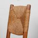 Set of 6 chairs, model Bauche no. 19, by Charlotte Perriand, 1950