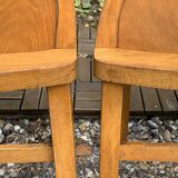 4 vintage Luterma bistro chairs 1940