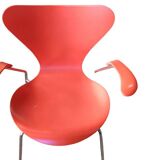 Designer office chair in Compressed Wood designed by Arne Jacobsen for Fritz Hansen, Denmark, 1982