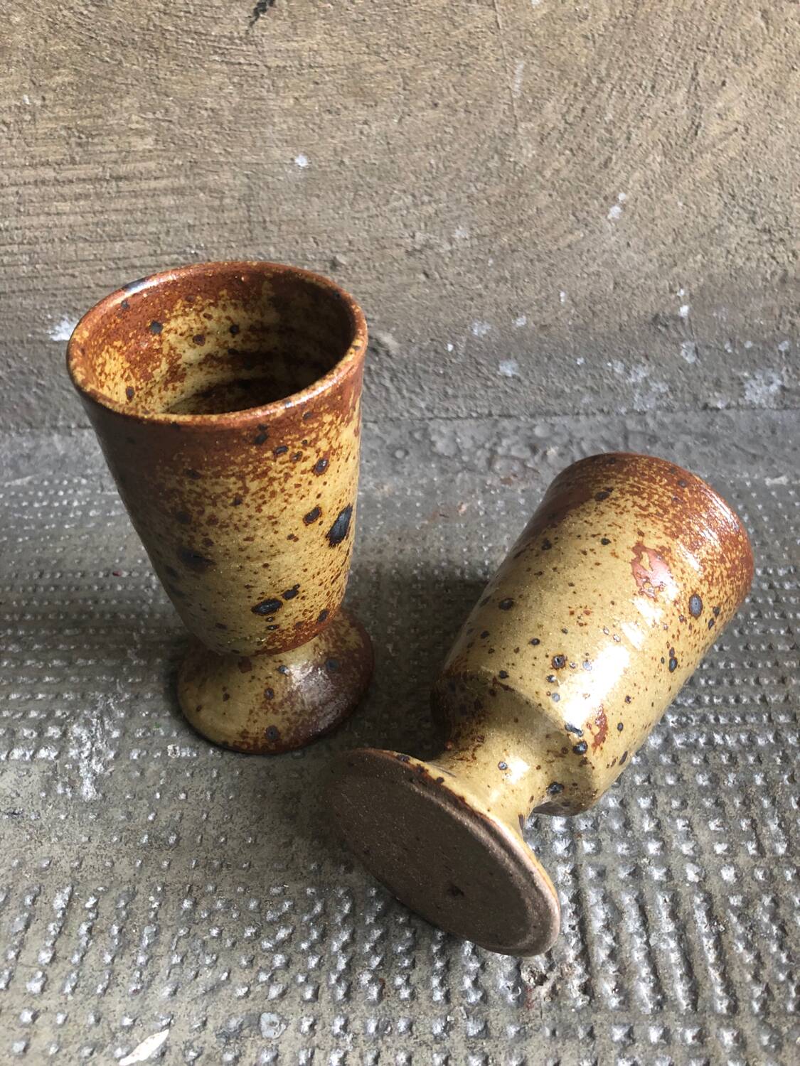 Mazagrans x6 vintage Sandstone Pyrite