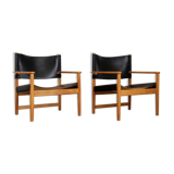 Set of 2  Safari chairs, Denmark 1960s