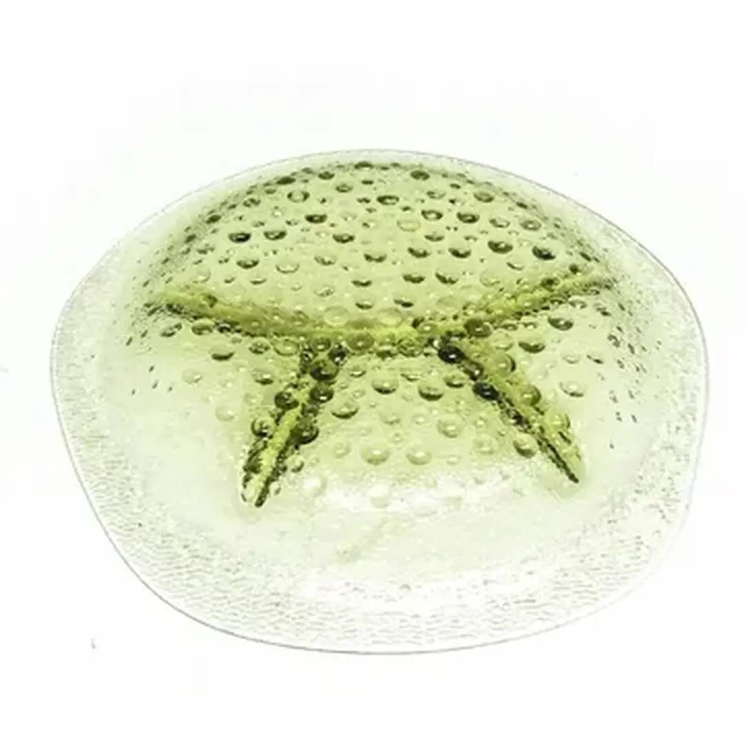 Appetizer cabaret 'Dew Drops', Polish Modernism, pressed glass, Ząbkowice, Poland, 1970s