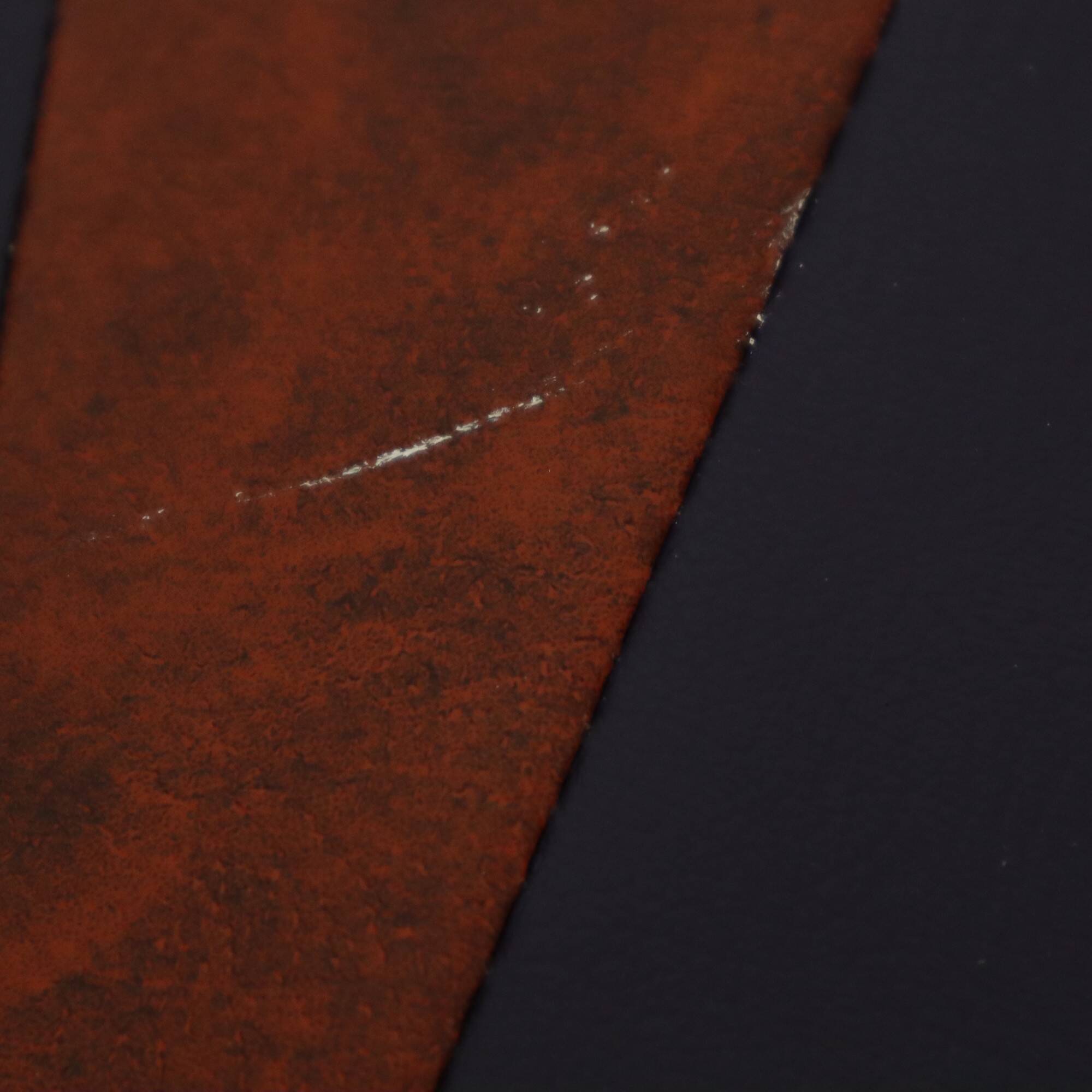 Round Vintage Pouf Purple Bordeaux Two-tone Skai Sixties