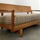 Vintage wooden sofa