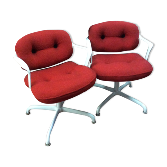 Pair of office chairs by Morrison Hannah for Knoll