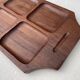 Scandinavian style teak serving tray circa 1960s