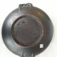 Rare ceramic dish ceramony vallauris vintage lustrous black