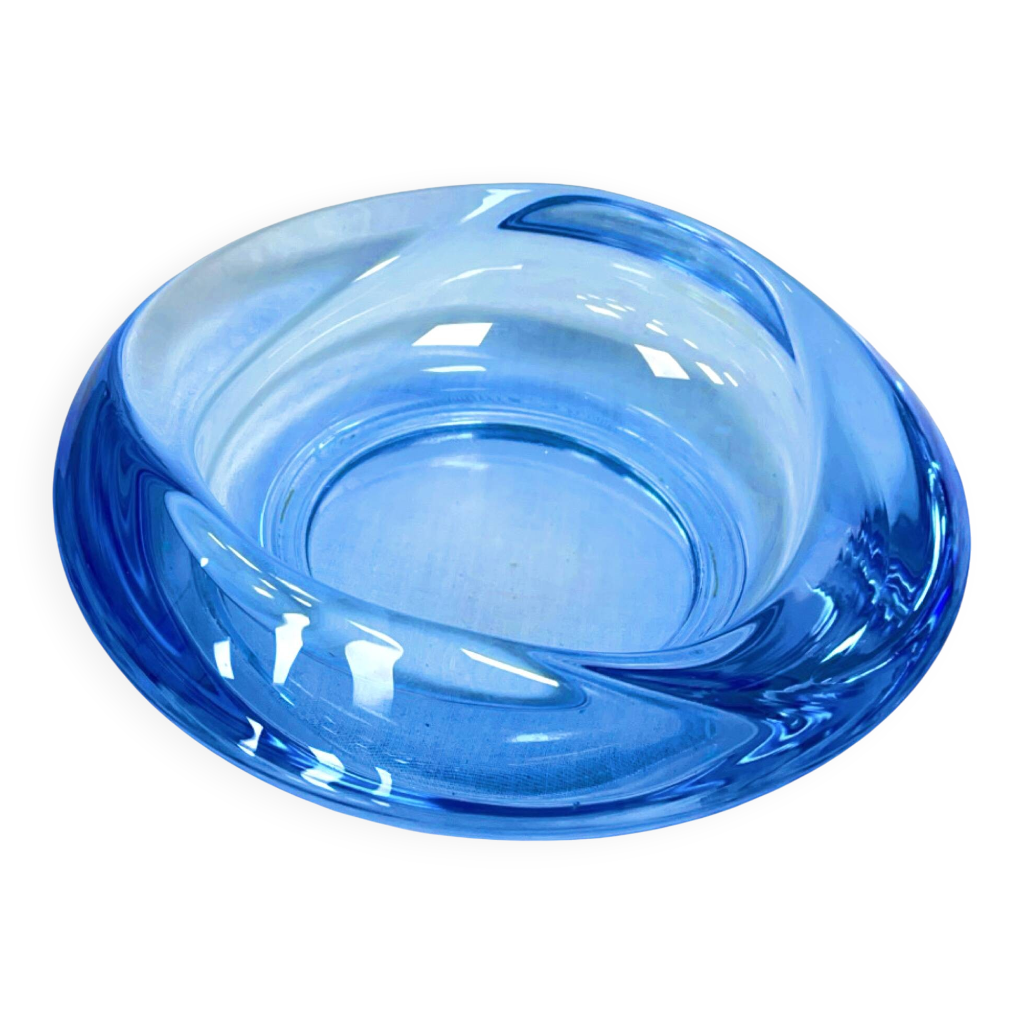 Ashtray/plater designed by R. Jurnikl, Sklo Union Rosice, Czechoslovakia 19