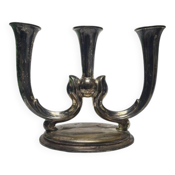 Candelabre à trois bras Art Déco, Allemagne, années 1950