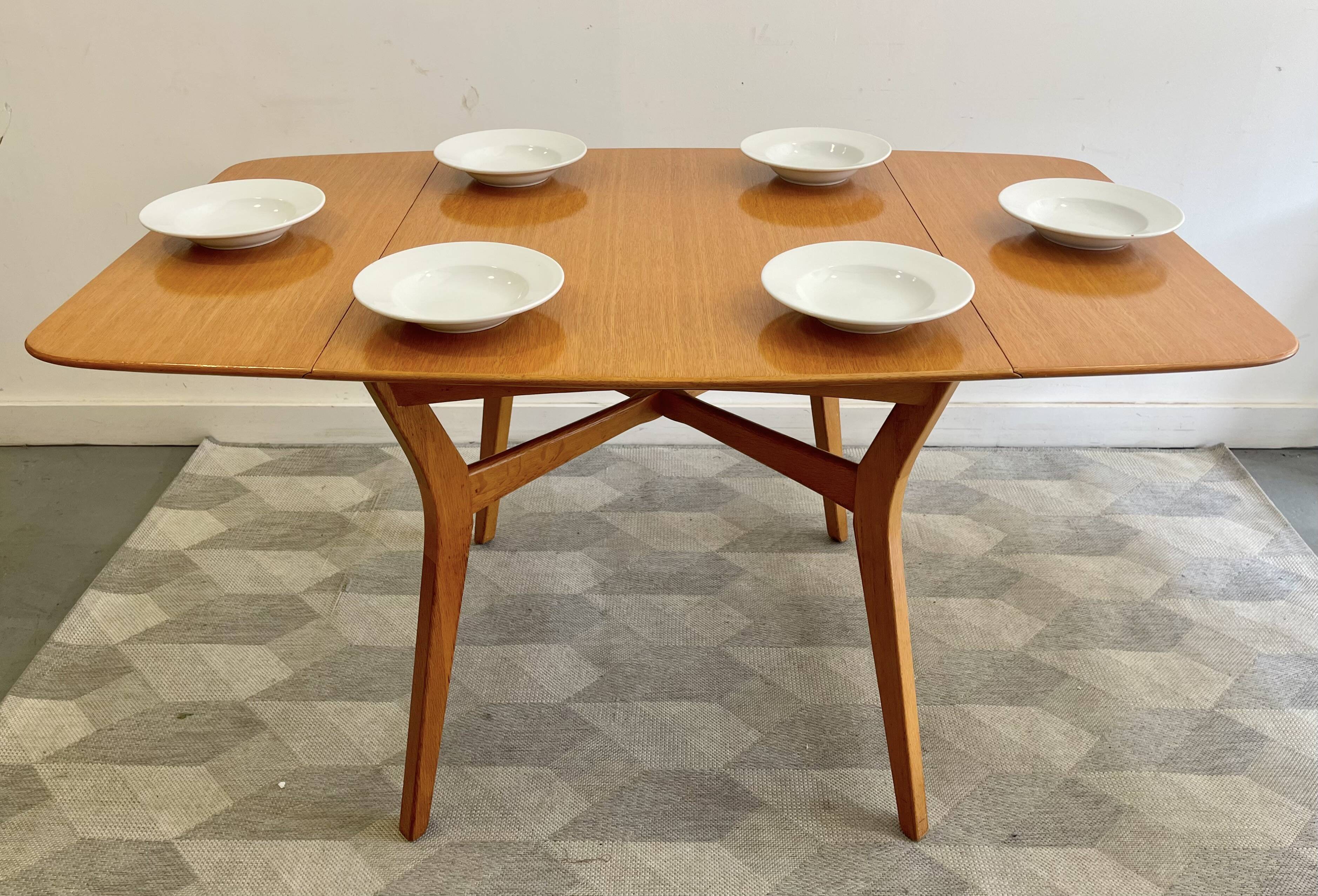 Vintage g plan drop leaf dining table