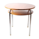 Bauhaus tubular steel cantilever table with underpanel ST 41 by Robert Slezák company