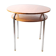 Bauhaus tubular steel cantilever table with underpanel ST 41 by Robert Slezák company