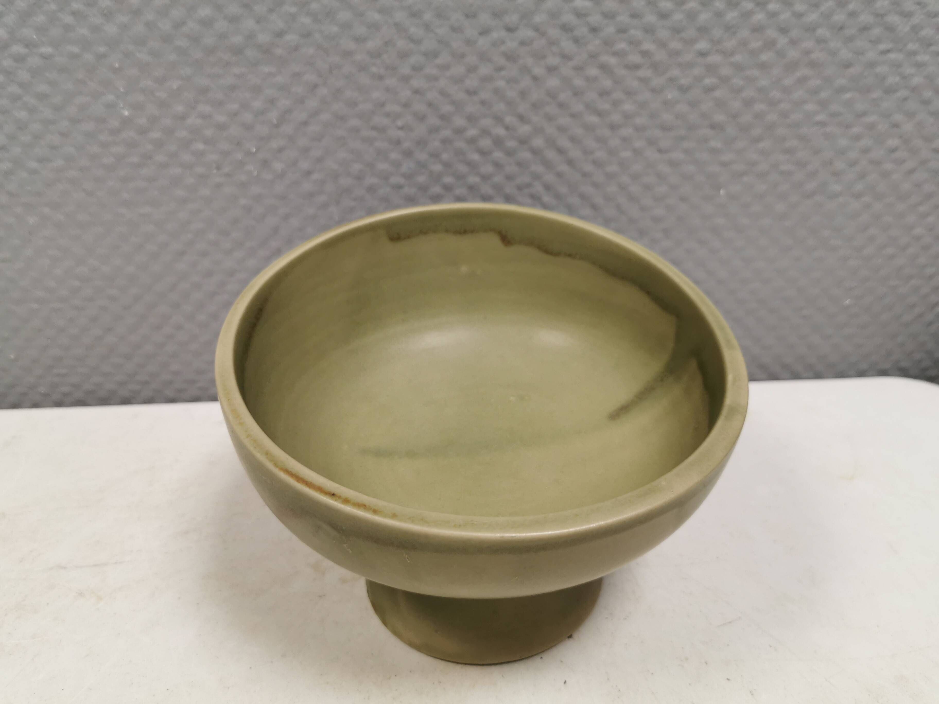 A ceramic stand/fruit bowl, Denmark, estimated 1990s.