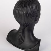 Sculptural Bust of a Woman in Clay, Denmark, 1975