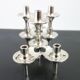 Set of 3 candlesticks Nagel in their original box model Orion