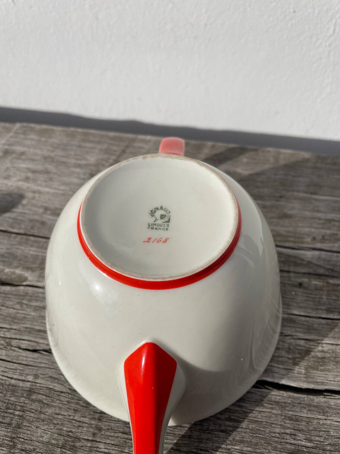 Limoges porcelain teapot 1970