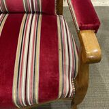 Late 19th century Voltaire armchair in beech