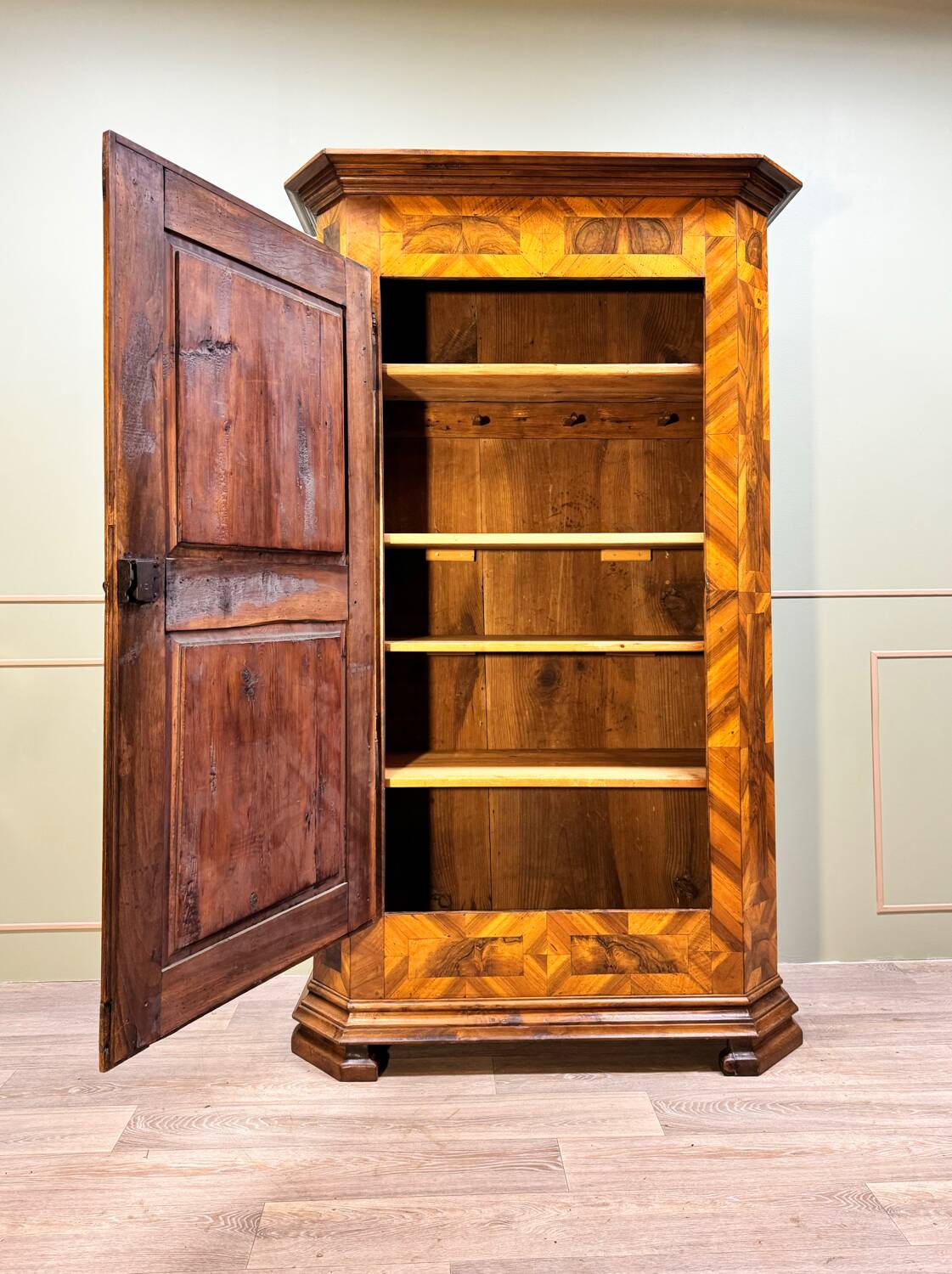 Bonnetière In Marquetry Louis XIV XVII Eme Century