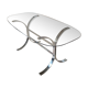 Roche Bobois table. 1970. Space Age. 178x90.