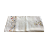 Linen table centre marked "RG" 70cmx84cm