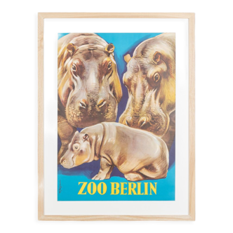 Affiche Zoo Berlin 53 x 70 cm