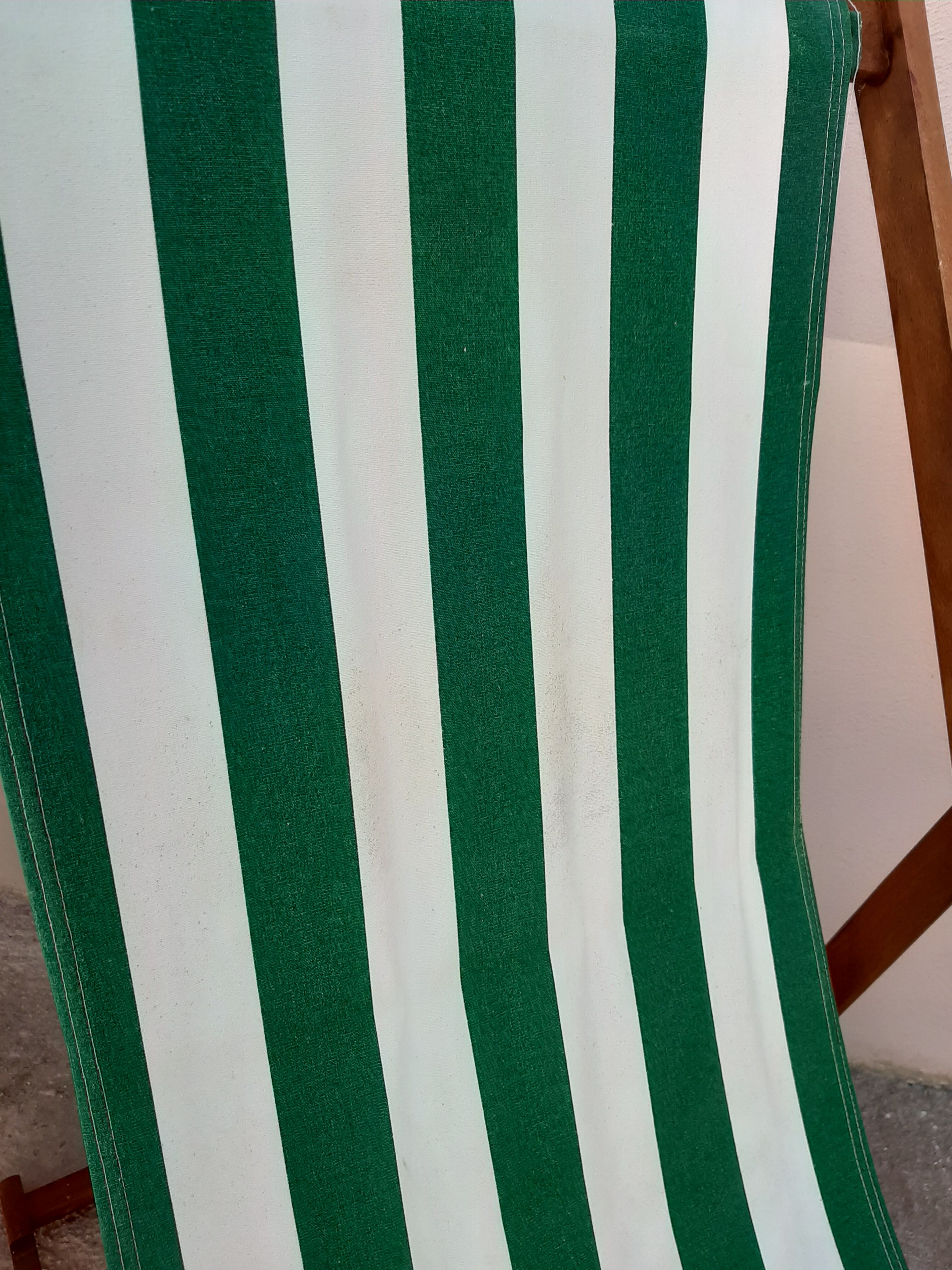 Pair of Chilean vintage sunbeds