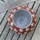 Ceramic floral vase by Edith Nielsen for Zeuthen Keramik